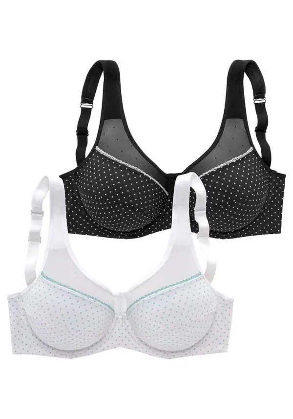 PETITE FLEUR PETITE FLEUR Grudnjak  crna / bijela