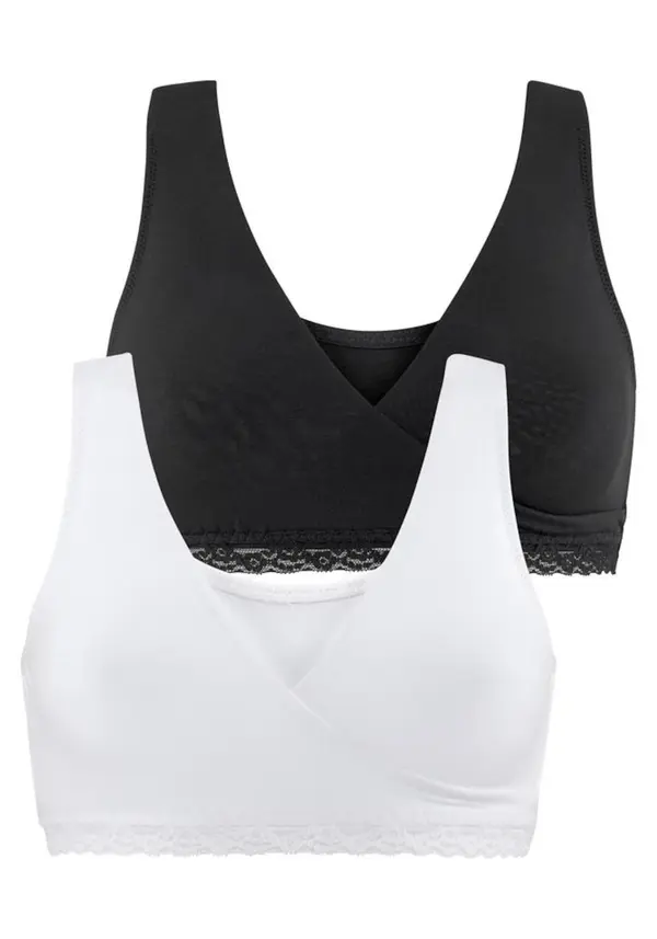 PETITE FLEUR PETITE FLEUR Grudnjak  crna / bijela