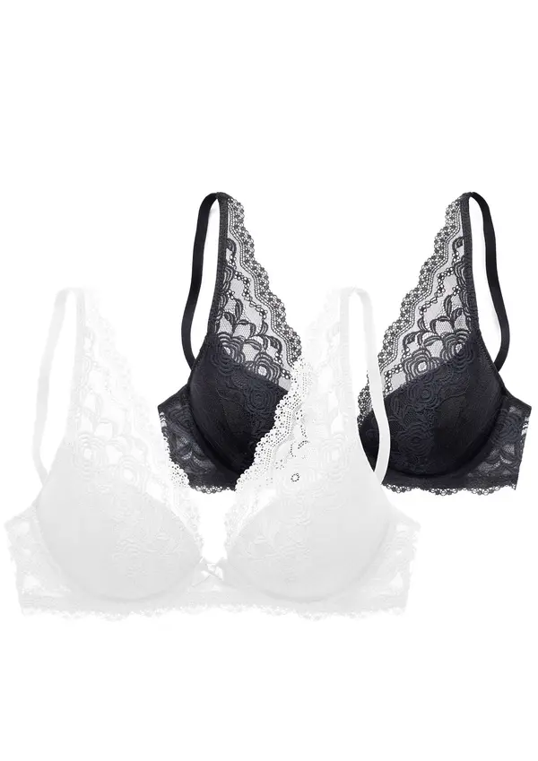 PETITE FLEUR PETITE FLEUR Grudnjak  crna / bijela