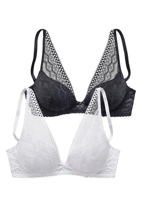 PETITE FLEUR PETITE FLEUR Grudnjak  crna / bijela