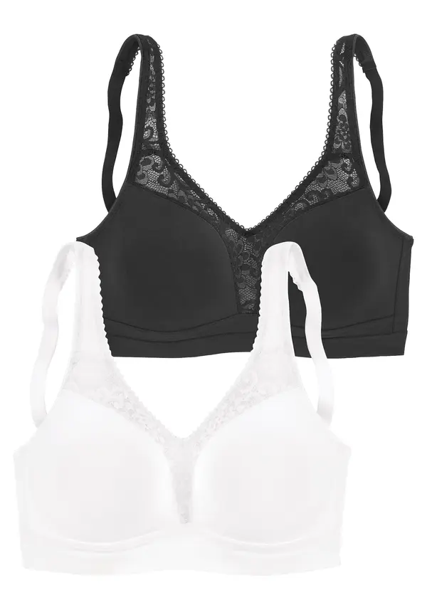 PETITE FLEUR PETITE FLEUR Grudnjak  crna / bijela