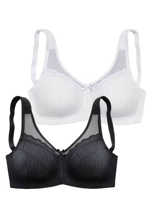 PETITE FLEUR PETITE FLEUR Grudnjak  crna / bijela