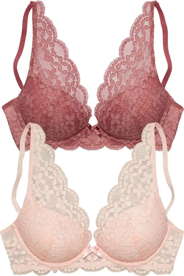 PETITE FLEUR PETITE FLEUR Grudnjak  ljubičasta / roza