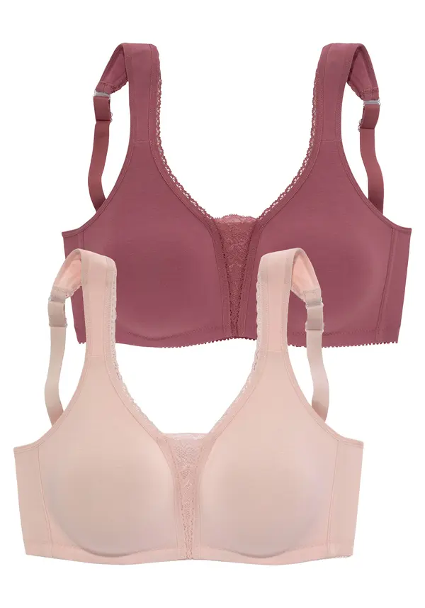 PETITE FLEUR PETITE FLEUR Grudnjak  nude / burgund