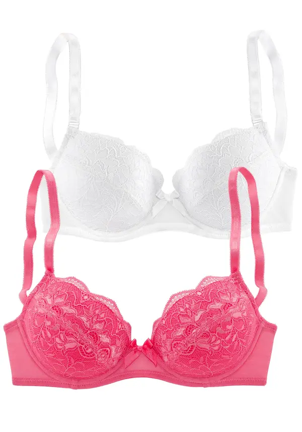 PETITE FLEUR PETITE FLEUR Grudnjak  roza / bijela
