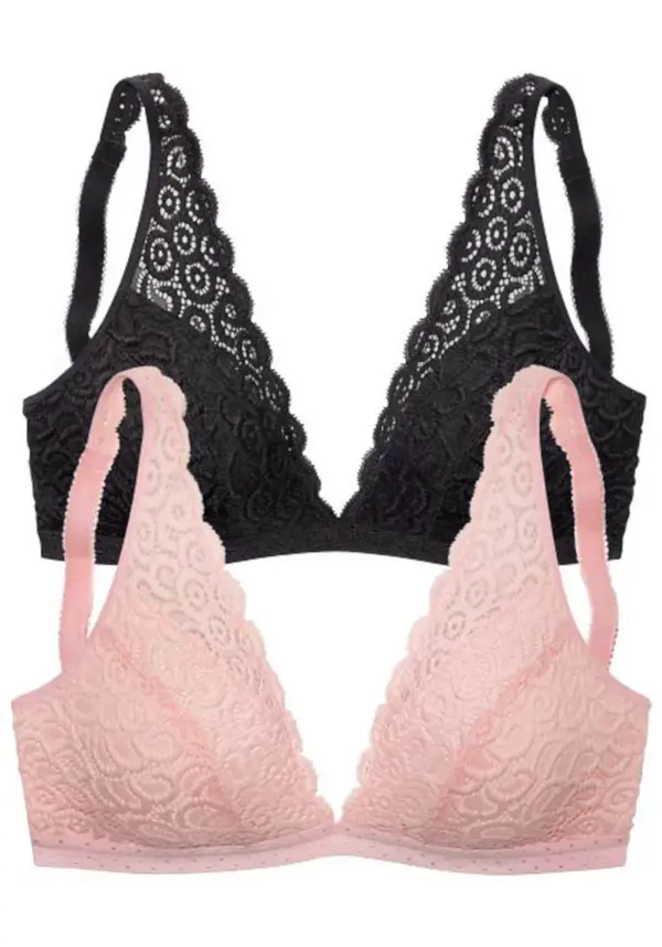 PETITE FLEUR PETITE FLEUR Grudnjak  roza / crna