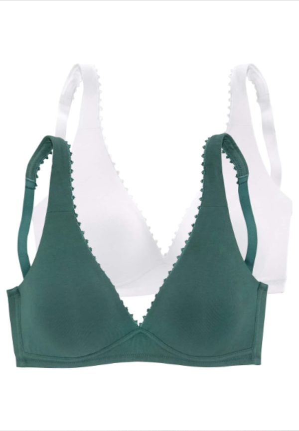 PETITE FLEUR PETITE FLEUR Grudnjak  tamno zelena / bijela