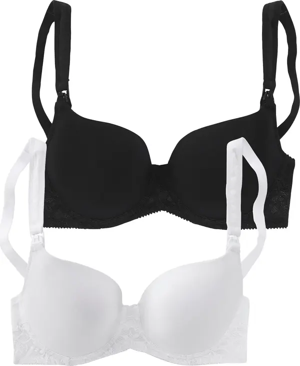 PETITE FLEUR PETITE FLEUR Grudnjak za dojenje  crna / bijela