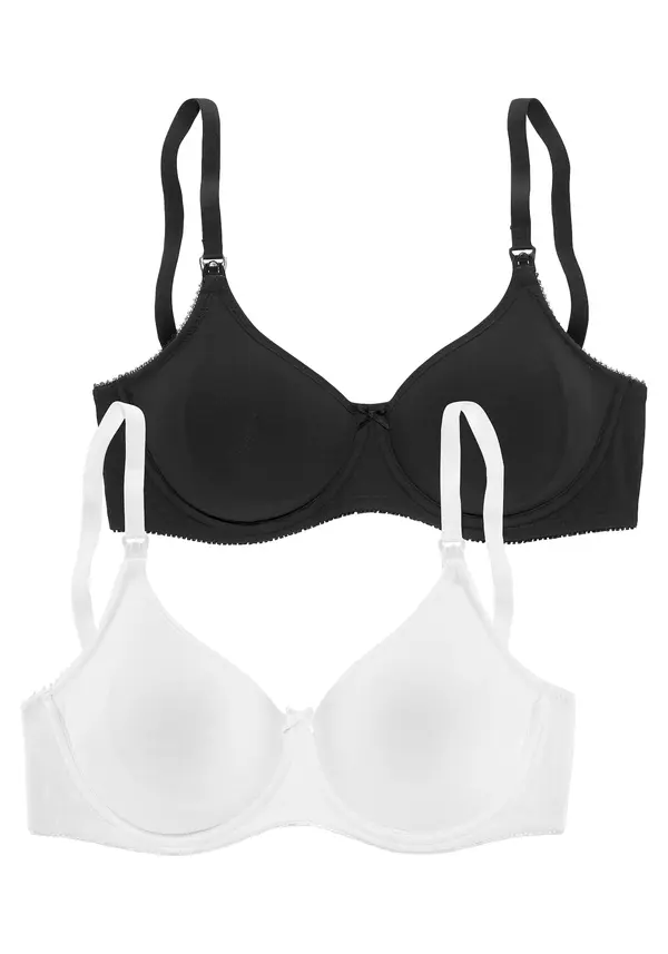 PETITE FLEUR PETITE FLEUR Grudnjak za dojenje  crna / bijela