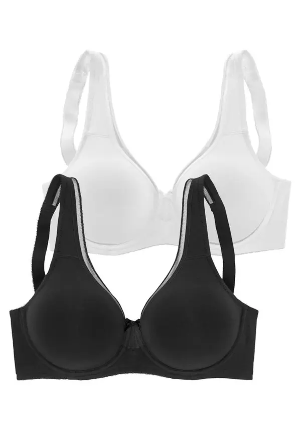 PETITE FLEUR PETITE FLEUR Minimizer grudnjak  antracit siva / bijela