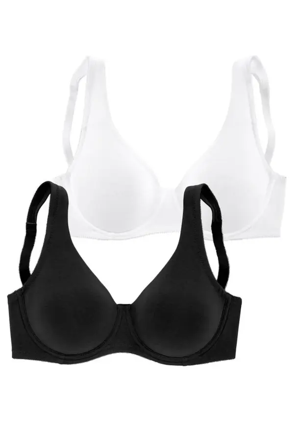 PETITE FLEUR PETITE FLEUR Minimizer grudnjak  crna / bijela