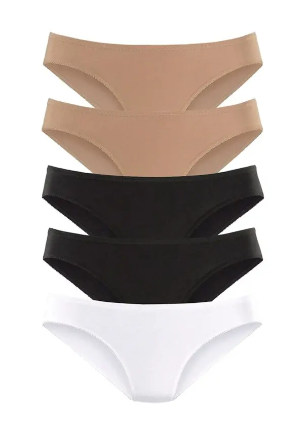 PETITE FLEUR PETITE FLEUR Slip  bež / crna / bijela