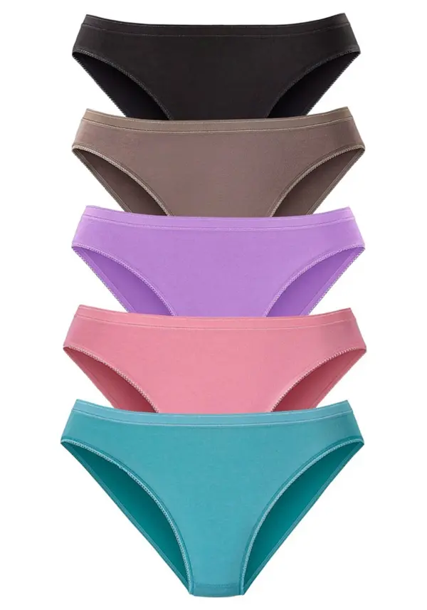 PETITE FLEUR PETITE FLEUR Slip  bež / pastelno plava / ljubičasta / koraljna / crna