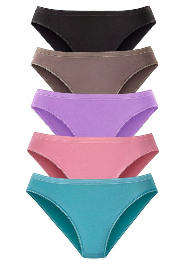 PETITE FLEUR PETITE FLEUR Slip  bež / pastelno plava / ljubičasta / koraljna / crna