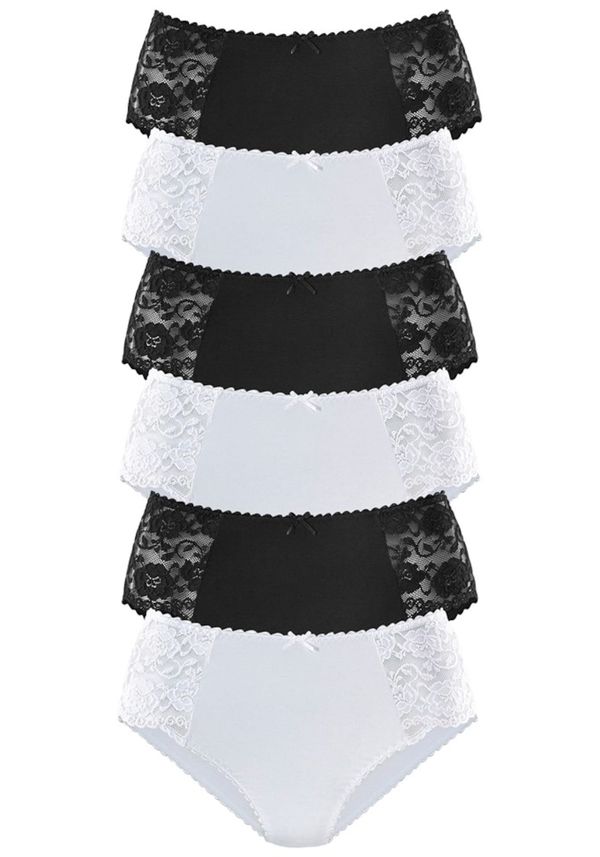 PETITE FLEUR PETITE FLEUR Slip  crna / bijela