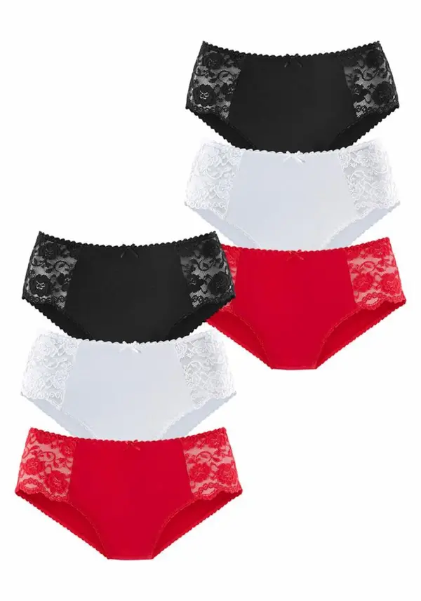 PETITE FLEUR PETITE FLEUR Slip  crvena / crna / bijela