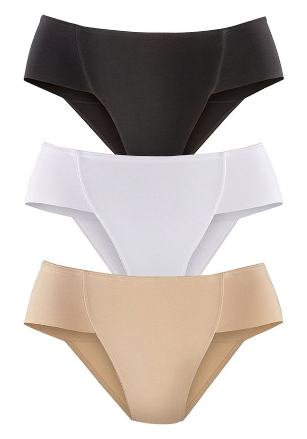 PETITE FLEUR PETITE FLEUR Slip  šampanjac / crna / bijela