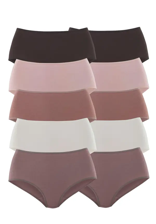 PETITE FLEUR PETITE FLEUR Slip  siva / sivkasto ljubičasta (mauve) / tamno roza / crna