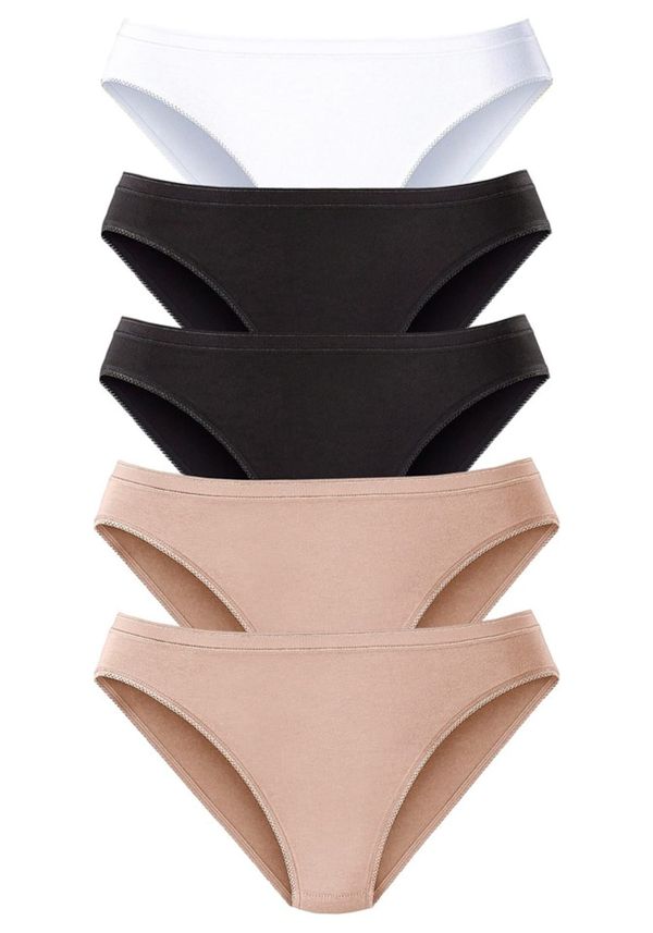 PETITE FLEUR PETITE FLEUR Slip  svijetlobež / crna / bijela