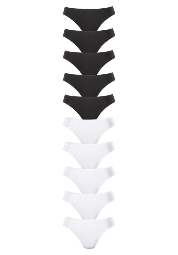 PETITE FLEUR PETITE FLEUR Tanga gaćice  crna / bijela