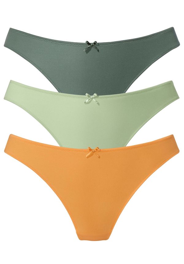 PETITE FLEUR PETITE FLEUR Tanga gaćice  zelena / narančasta