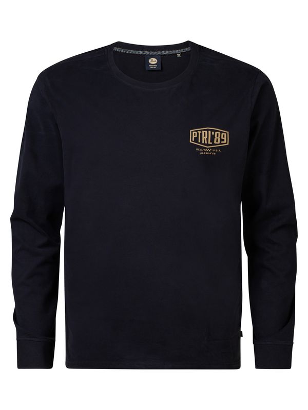 Petrol Industries Petrol Industries Majica 'Wrangell'  mornarsko plava / med