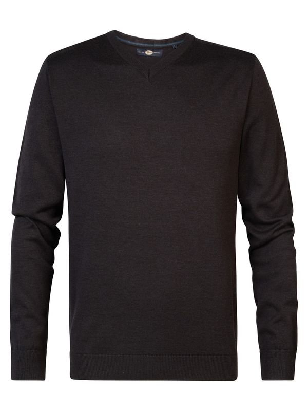 Petrol Industries Petrol Industries Pulover 'Chugach'  crna melange