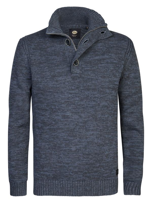 Petrol Industries Petrol Industries Pulover  plava melange