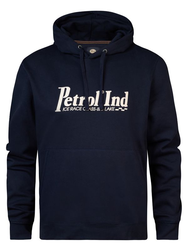 Petrol Industries Petrol Industries Sweater majica 'Hughes'  noćno plava / prljavo bijela