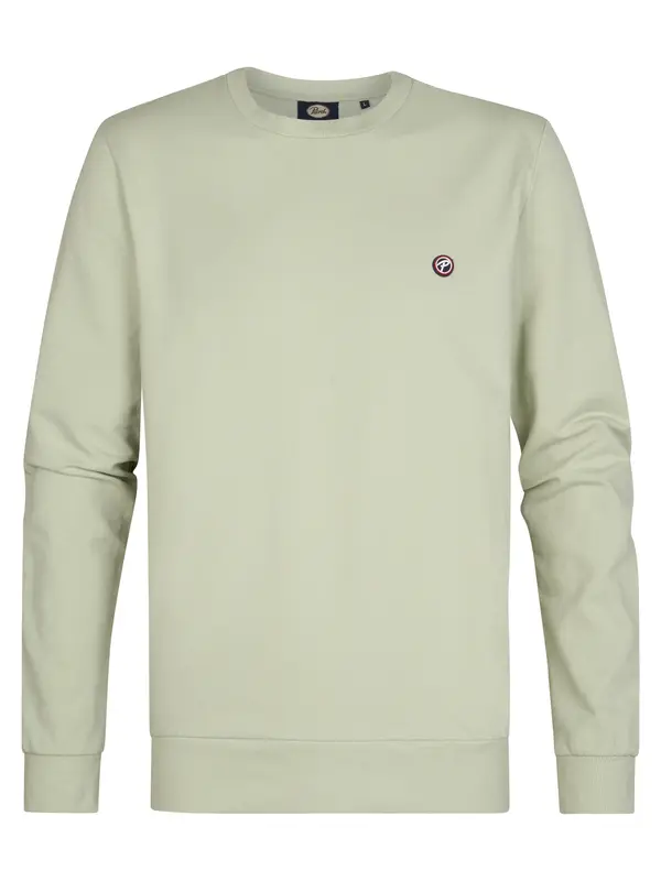 Petrol Industries Petrol Industries Sweater majica 'Seaviewpark'  pastelno zelena