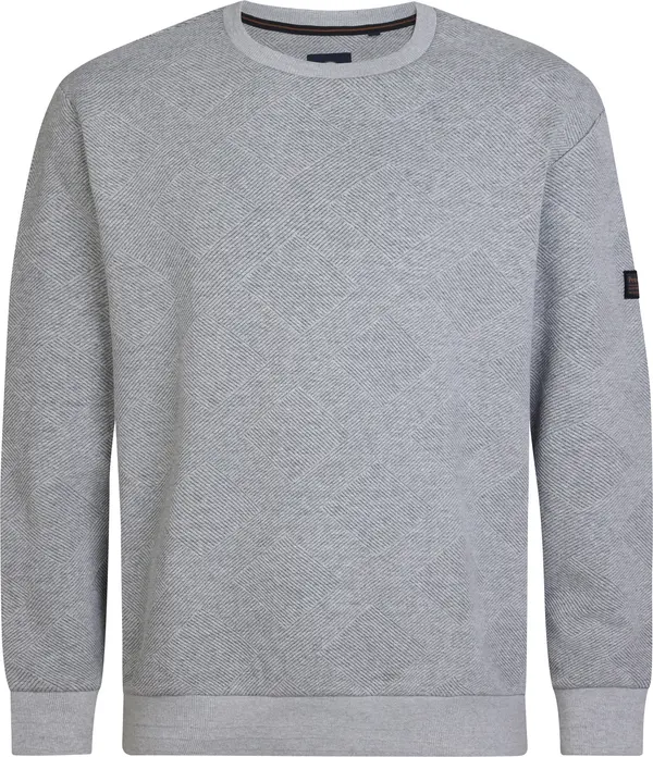 Petrol Industries Petrol Industries Sweater majica  siva / crna