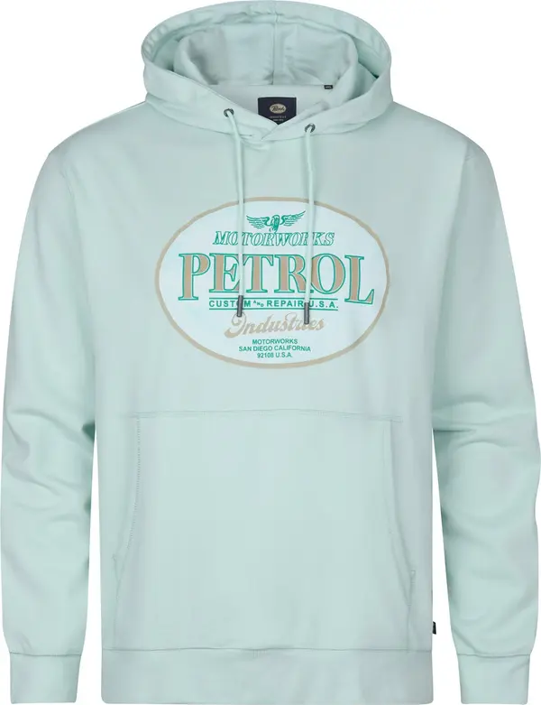 Petrol Industries Petrol Industries Sweater majica  smaragdno zelena / menta / svijetlocrvena