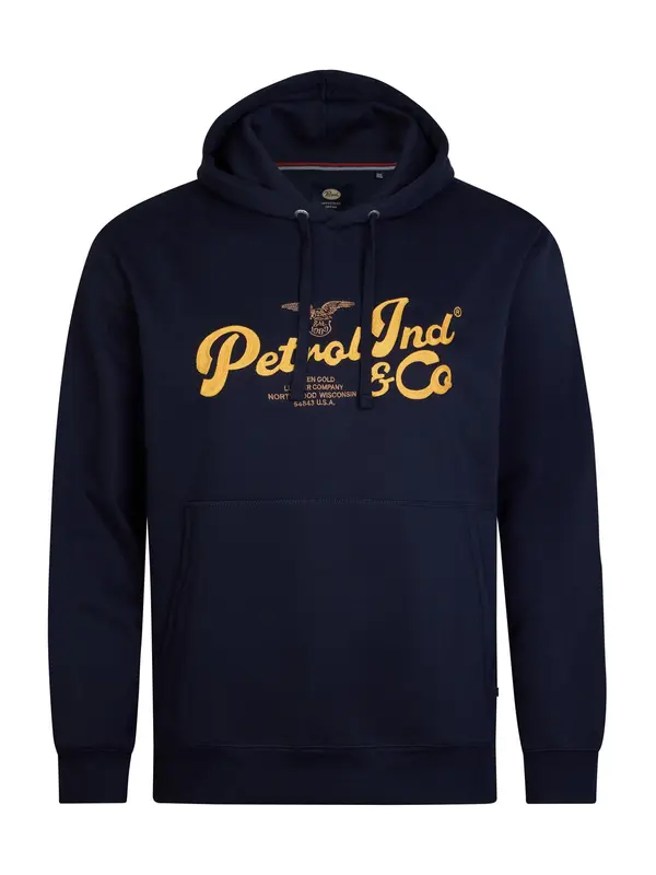 Petrol Industries Petrol Industries Sweater majica  ultra morsko plava / žuta