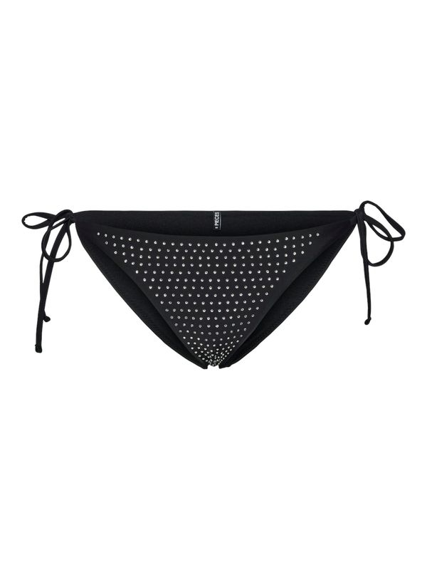 PIECES PIECES Bikini donji dio 'ALISA'  crna / srebro