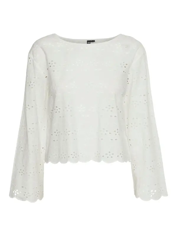 PIECES PIECES Bluza 'Armorine'  bijela