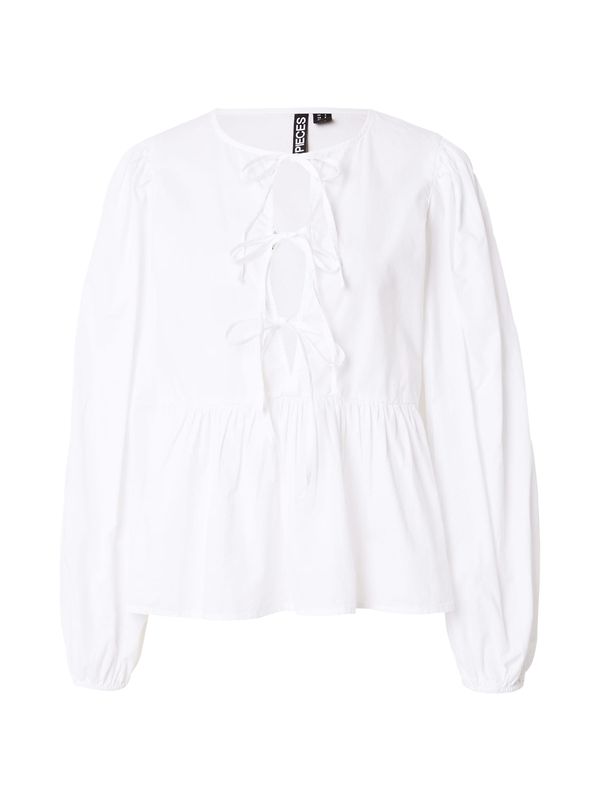 PIECES PIECES Bluza  bijela