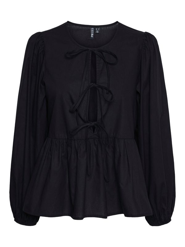 PIECES PIECES Bluza  crna