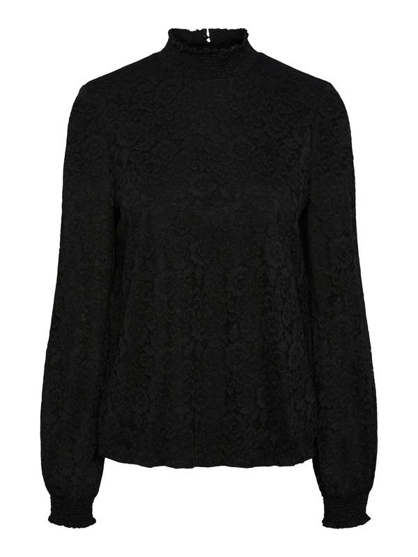 PIECES PIECES Bluza 'FAUNA'  crna