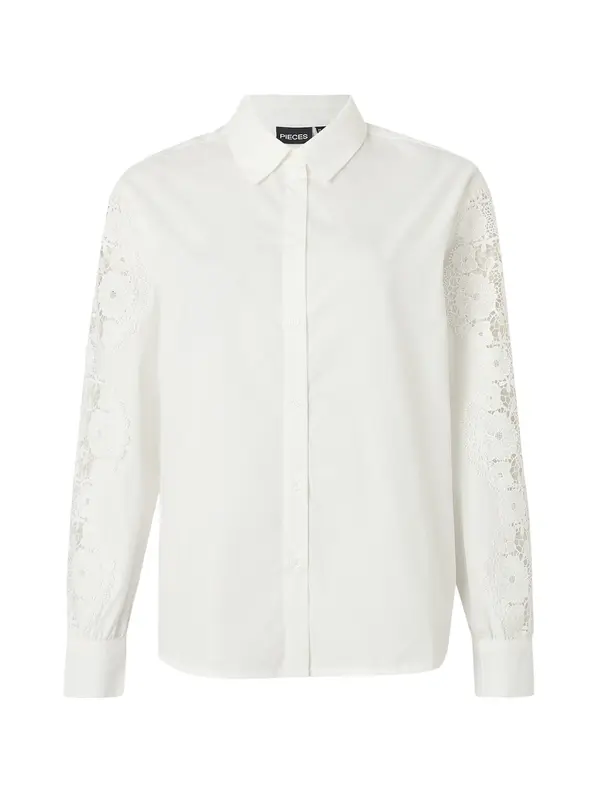PIECES PIECES Bluza 'PCBETTA'  bijela