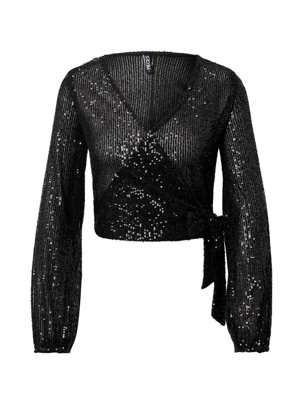 PIECES PIECES Bluza 'PCDelphia'  crna