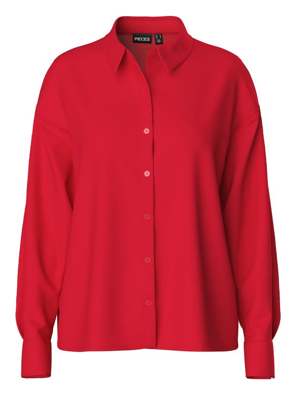 PIECES PIECES Bluza 'PCFRANAN'  crvena