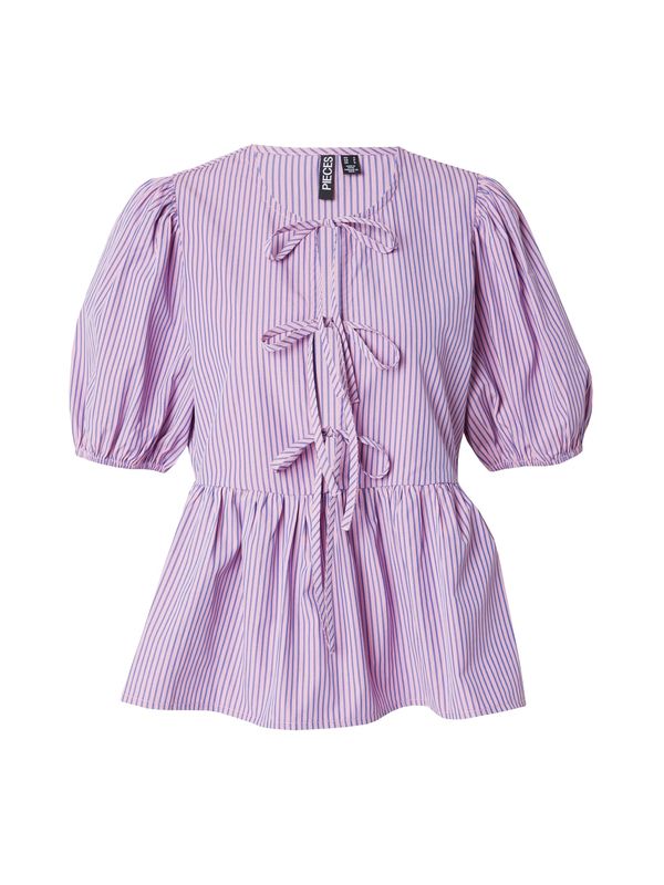 PIECES PIECES Bluza 'PCHOLLY'  safirno plava / roza