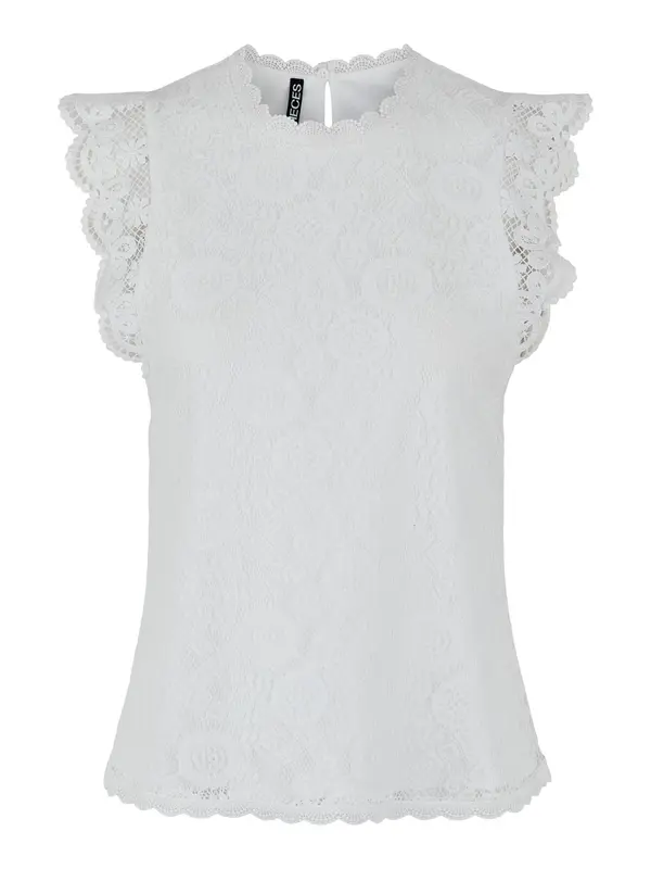 PIECES PIECES Bluza 'PCOLLINE'  bijela