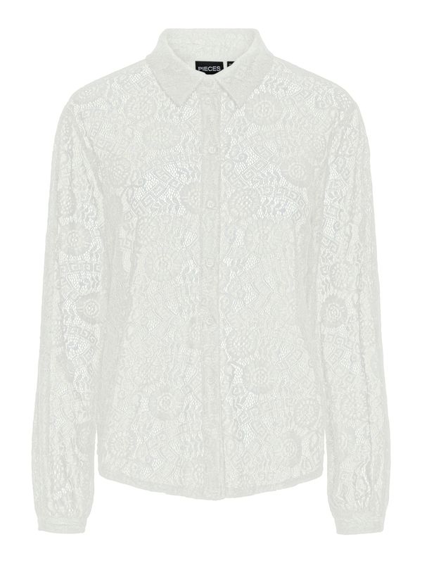 PIECES PIECES Bluza 'PCOlline'  bijela