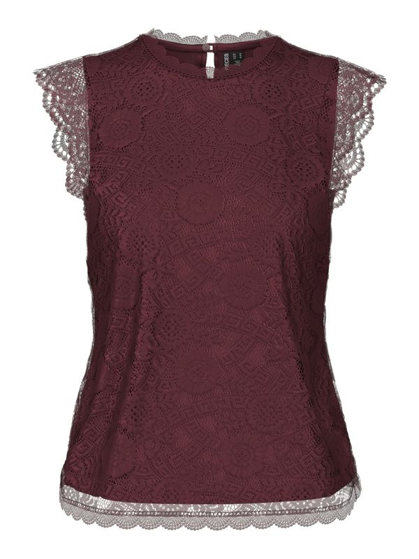 PIECES PIECES Bluza 'PCOLLINE'  boja vina
