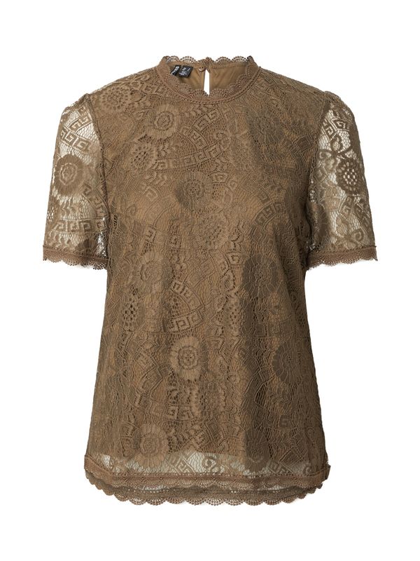 PIECES PIECES Bluza 'PCOLLINE'  smeđa