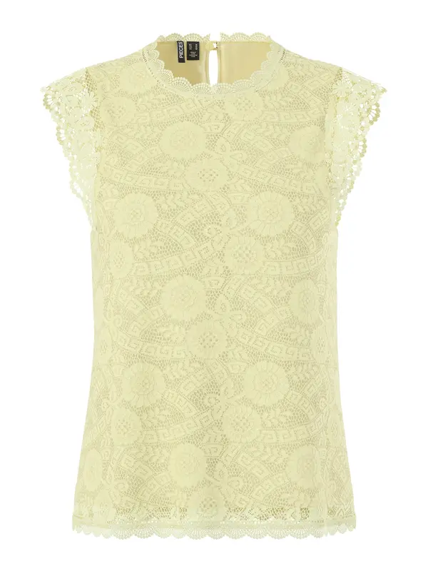 PIECES PIECES Bluza 'PCOLLINE'  svijetložuta