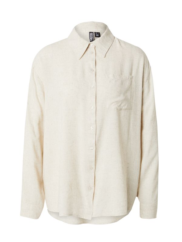 PIECES PIECES Bluza 'PCPIA'  ecru/prljavo bijela