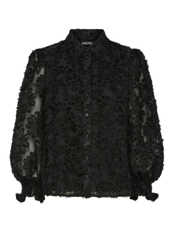 PIECES PIECES Bluza 'PCPINA'  crna