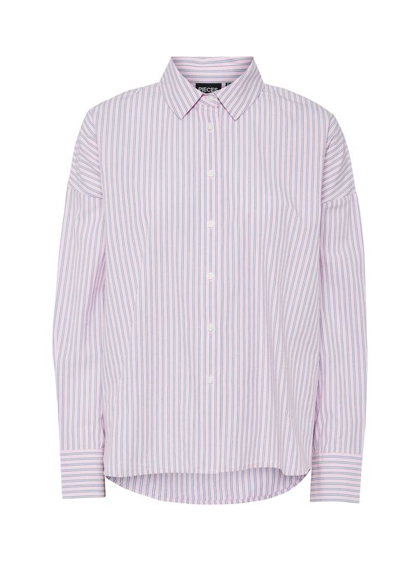 PIECES PIECES Bluza 'PCPIPPA'  safirno plava / svijetloroza